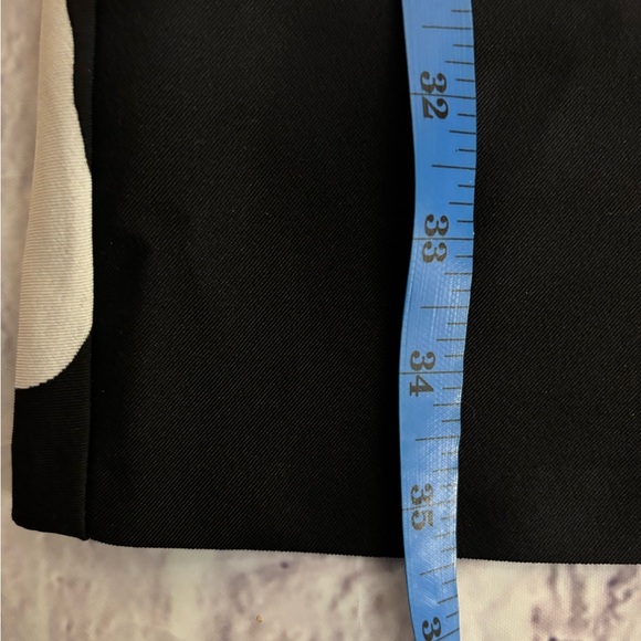 🔵Sandra Darren Vibrant Green and White Dress - Picture 11 of 12